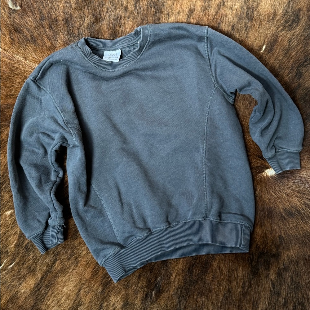 ZARA Boys Sweater Crewneck Pullover - Size 4-5